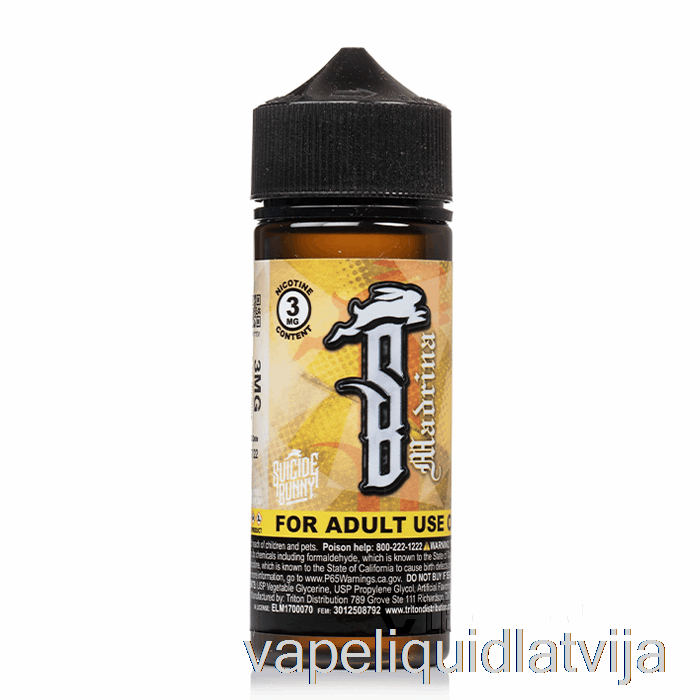 Madrina - Pašnāvības Zaķis - 120ml 0mg Vape šķidrums